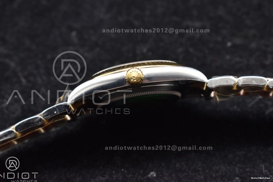 Oyster on YG Textured DateJust 41 Steel Best Sleek 1:1 SS YG Bracelet Clean Dial Edition 904L 126333 608 VR 0513